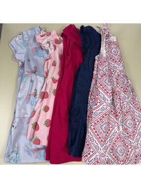 Girls Dress Bundle | Size 2T | B’gosh Baby, DKNY, Lily & Londyn & Disney Frozen